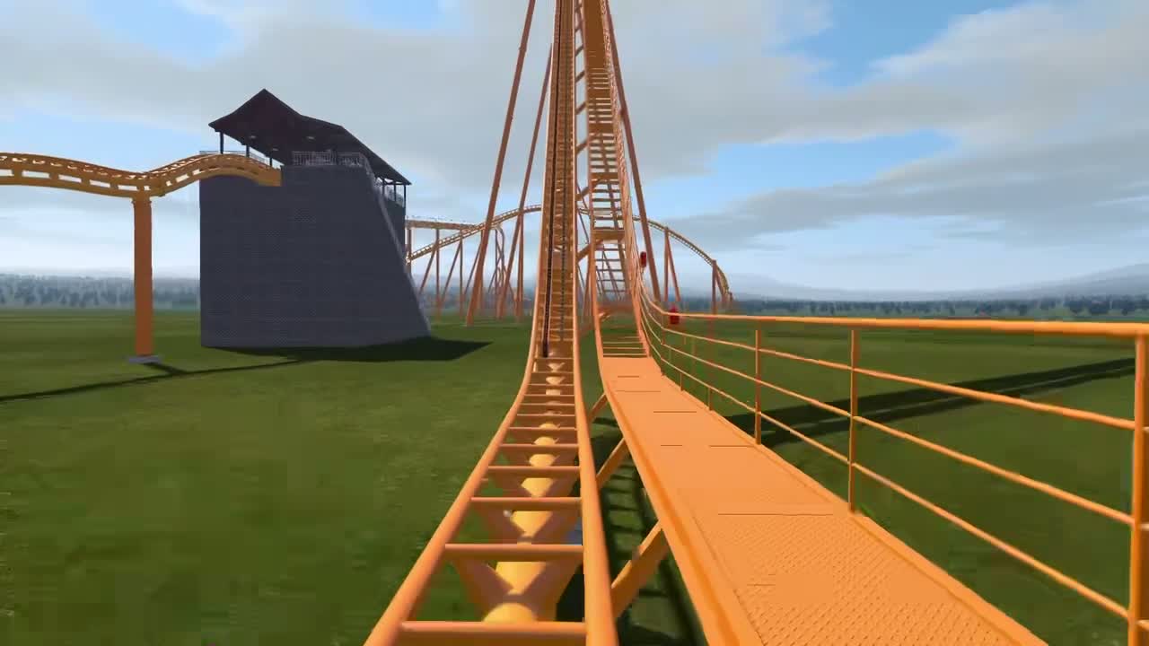 Frame from Aiden’s first complete NoLimits 2 ride.
